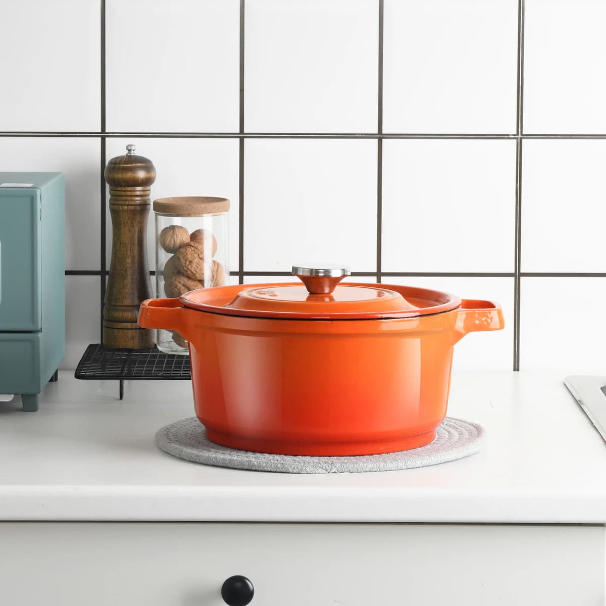 Ember Enamelled Dutch Oven — 5.2 L